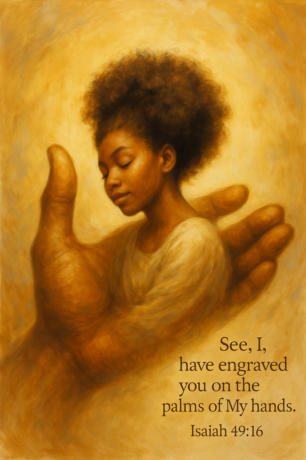 Engraved in His Hands – Isaiah 49:16 (Girl Edition)