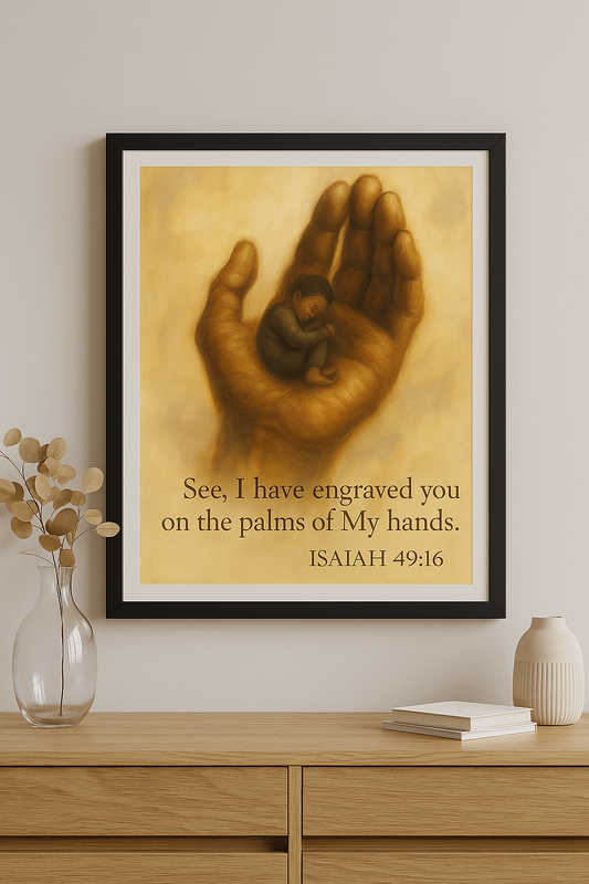 Engraved in His Hands – Isaiah 49:16 (Child Edition)